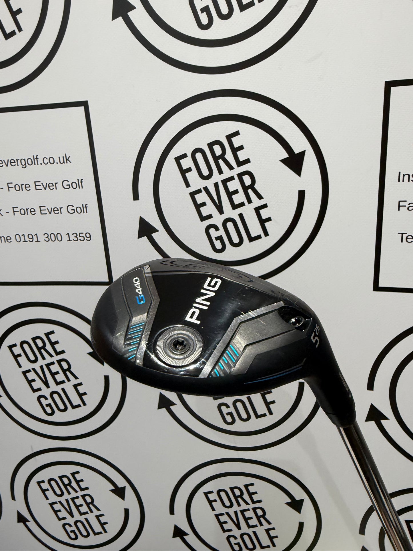 PING G440 5 HYBRID / 26 Degree / 85g Regular Flex