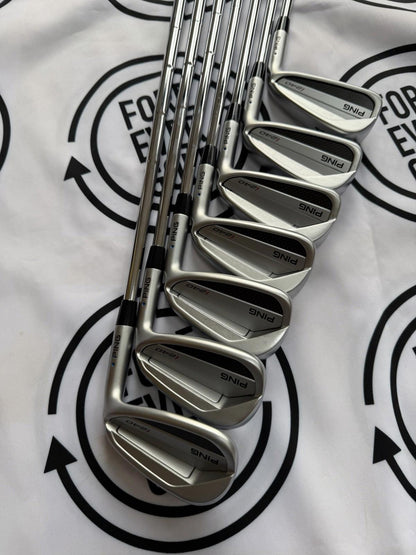 PING i240 IRONS / 4 - PW / Mens RH / 120g X-Stiff Flex / MINT USED