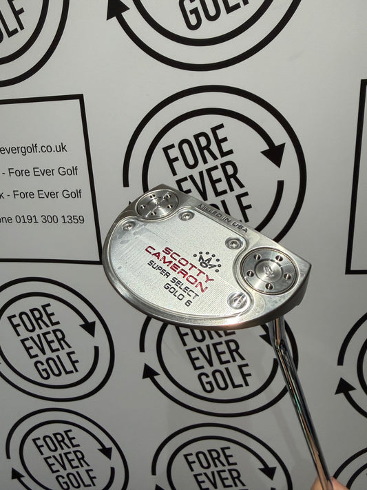 SCOTTY CAMERON SUPER SELECT GOLO 6 PUTTER / 34” / RH