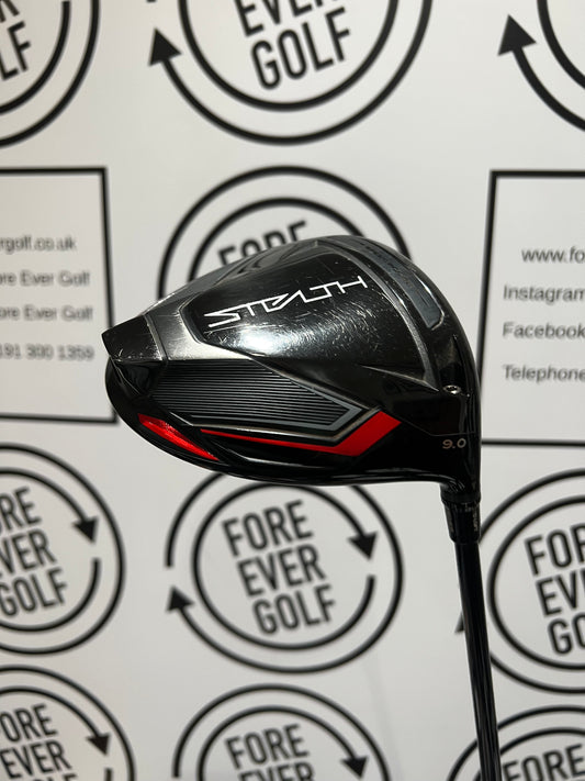 TAYLORMADE STEALTH DRIVER / 9 Degree / Mens RH / 45g Reg Flex