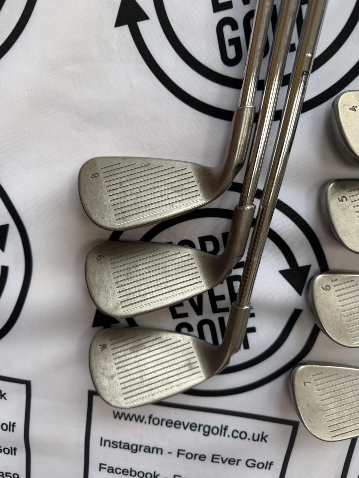 PING G5 IRONS / 4 - PW / Green Dot / Mens RH / Reg Flex / GOOD USED