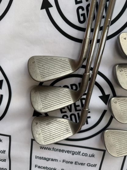 PING G5 IRONS / 4 - PW / Green Dot / Mens RH / Reg Flex / GOOD USED