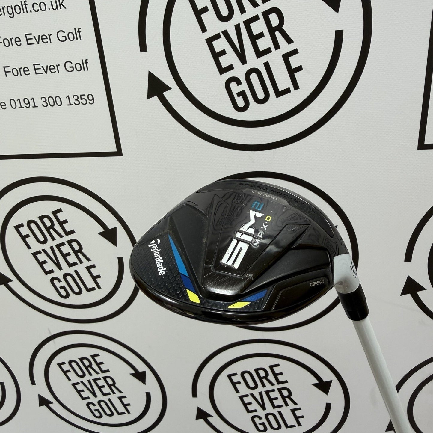 TAYLORMADE SIM2 MAX-D 5 WOOD / 19 Deg / RH / 45g Reg Flex / V.GOOD USED