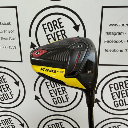 COBRA F9 DRIVER / 10.5 Degree / Mens RH / 60g Stiff Flex / OK USED