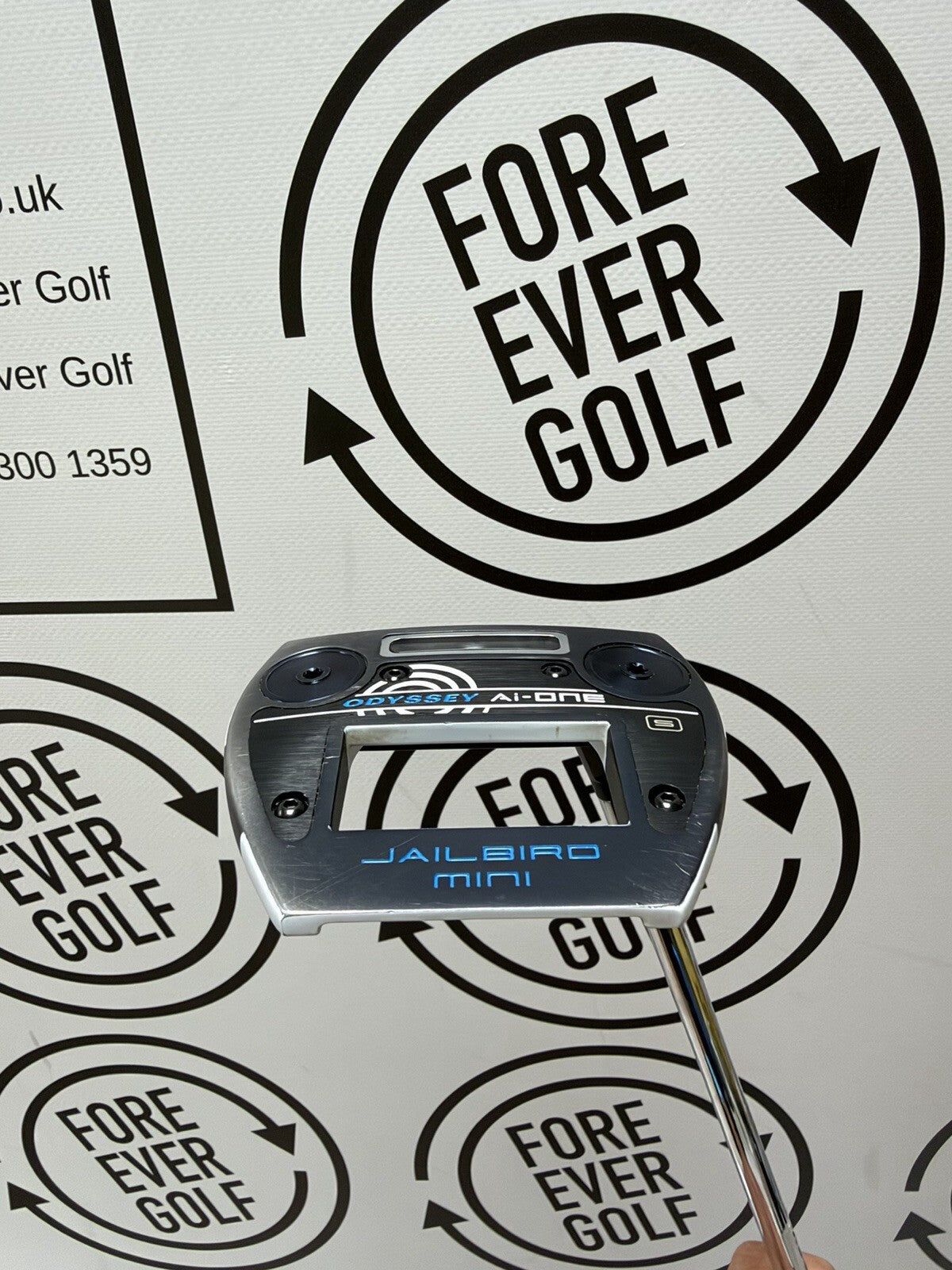 ODYSSEY Ai ONE JAILBIRD MINI (S) PUTTER / 34” / Mens RH / GOOD USED