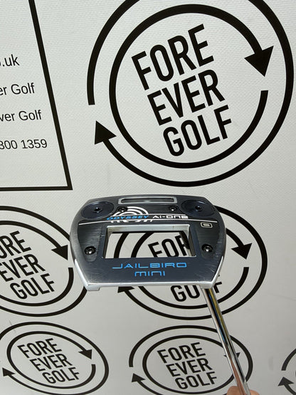 ODYSSEY Ai ONE JAILBIRD MINI (S) PUTTER / 34” / Mens RH / GOOD USED