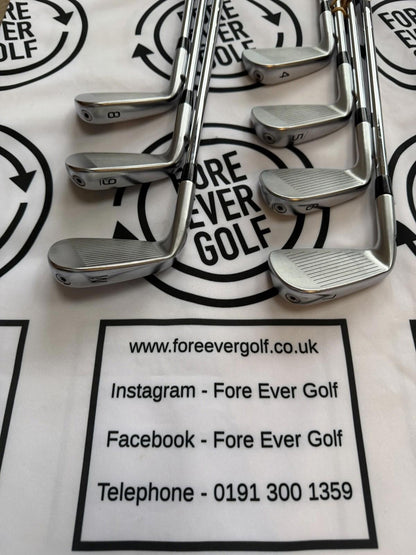 PING BLUEPRINT S IRONS / 4 - PW / Blue Dot / Mens RH / 105g Stiff Flex / V.GOOD