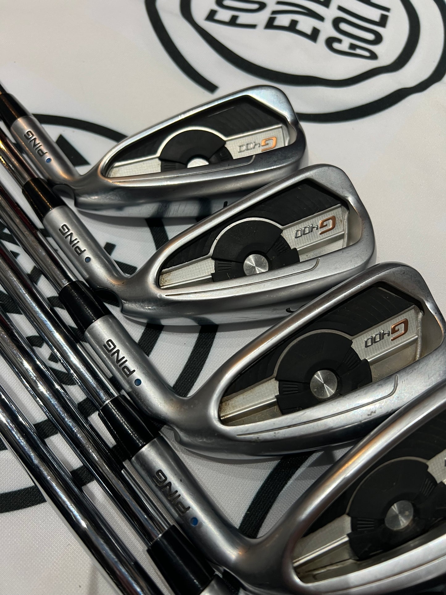 PING G400 IRONS / 5 - PW / Mens RH / 105g Stiff Flex