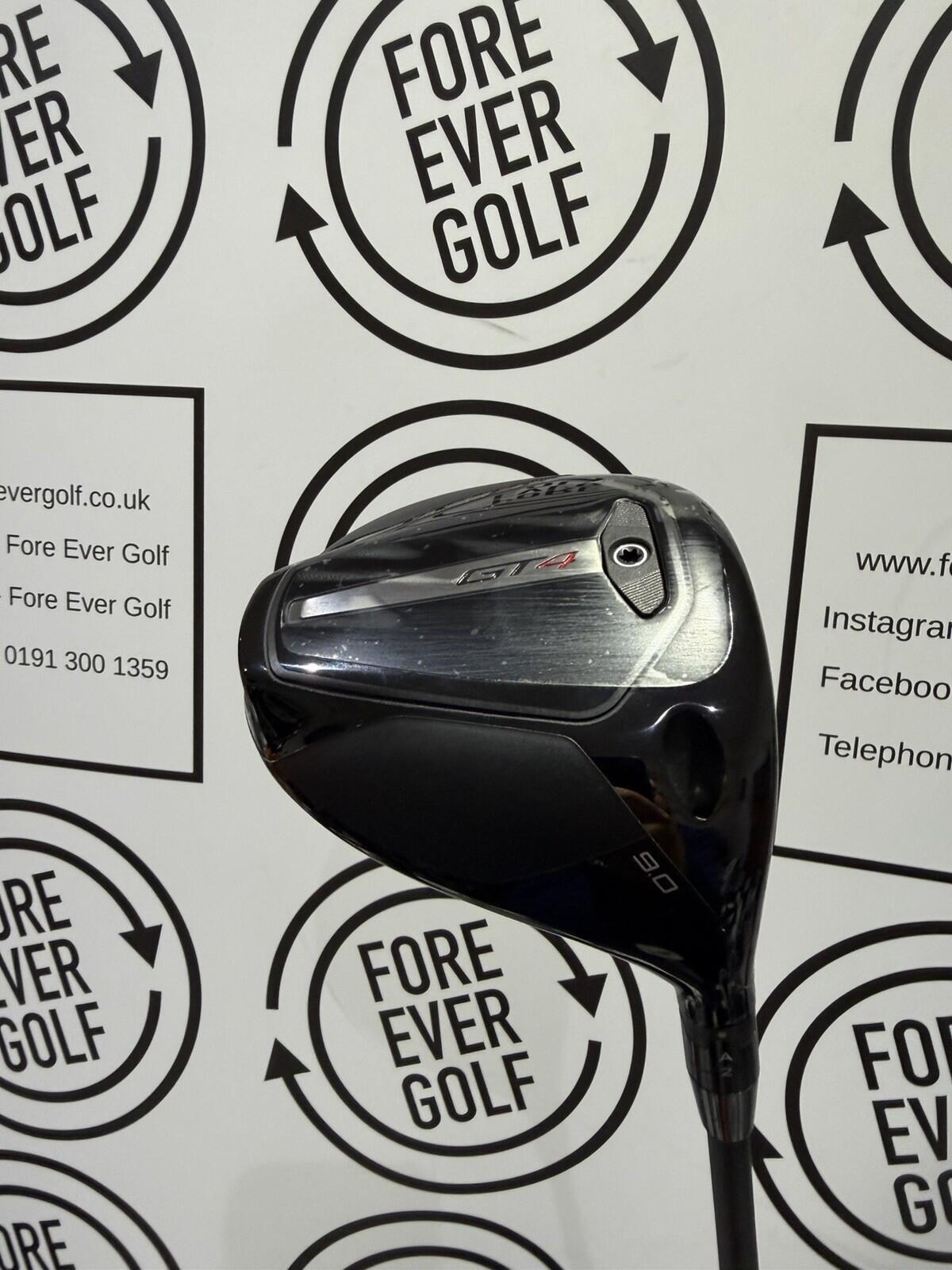 TITLEIST GT4 DRIVER / 9 DEGREE / Mens RH / 60g X-Stiff Flex / NEW