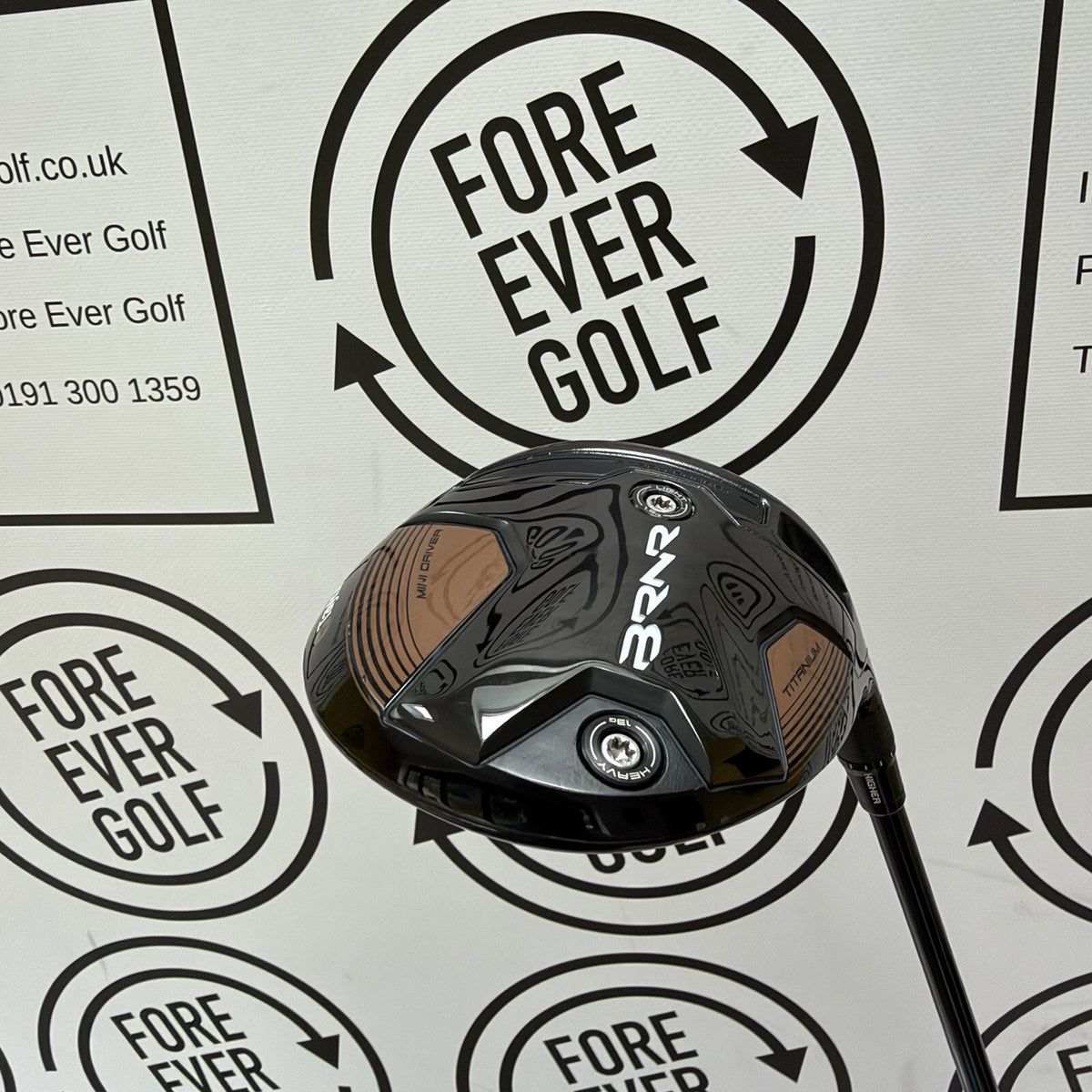 TAYLORMADE BRNR MINI DRIVER / 13.5 Degree / RH / 70g Stiff Flex / GOOD USED