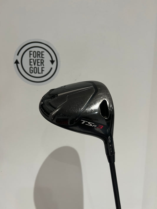 TITLEIST TSR3 DRIVER (10 Degree), Mens RH, 60g X Stiff Flex