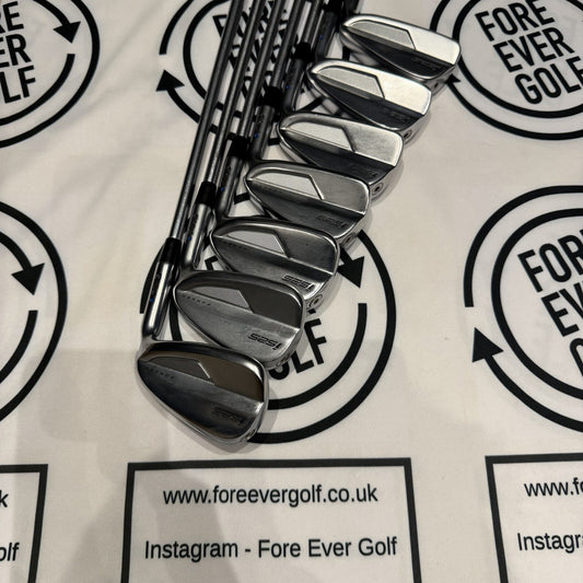 PING i525 IRONS / 4 - PW / Blue Dot / 195g Reg Flex / GOOD USED