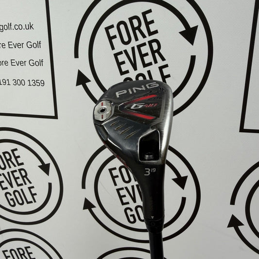 PING G410 3 HYBRID / 19 Degree / Mens RH / 70g Stiff Flex / GOOD USED