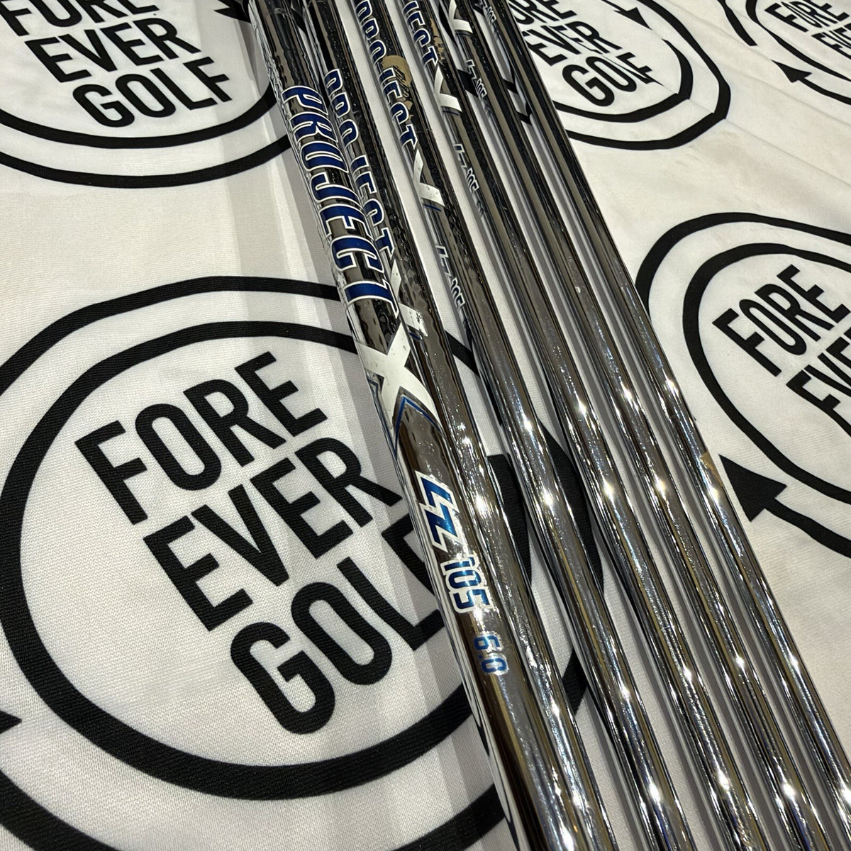 CALLAWAY APEX CF-19 IRONS / 4 - 9 Iron / Mens RH / 105g Stiff Flex / GOOD USED