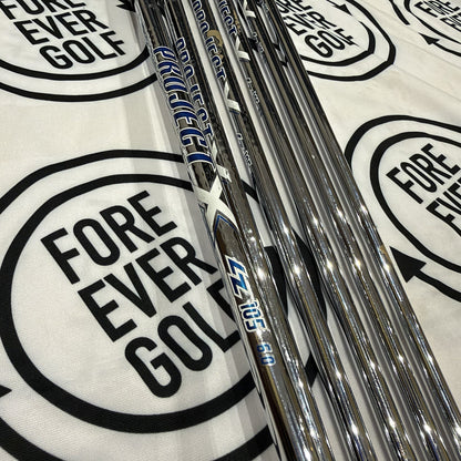 CALLAWAY APEX CF-19 IRONS / 4 - 9 Iron / Mens RH / 105g Stiff Flex / GOOD USED