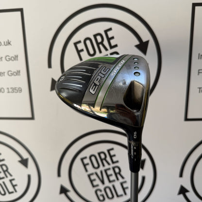 CALLAWAY EPIC SPEED DRIVER / 9 Degree / RH / 60g Stiff Flex / V.GOOD USED
