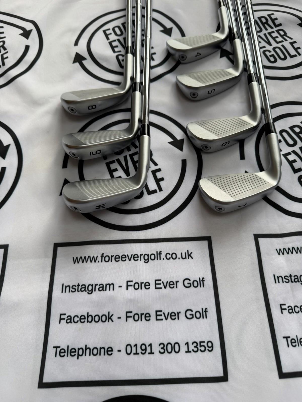 PING i240 IRONS / 4 - PW / Mens RH / 120g X-Stiff Flex / MINT USED