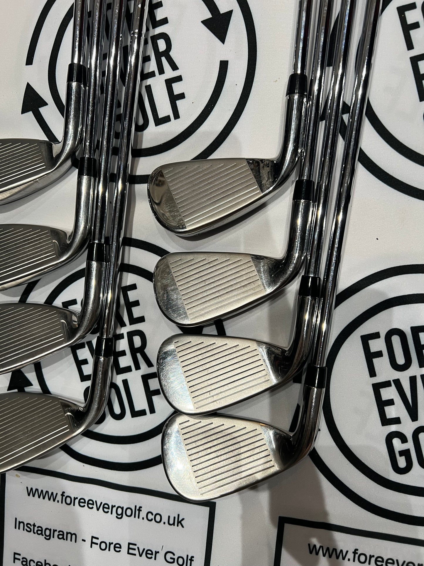 CALLAWAY ROGUE CF-18 IRONS / 4 - SW / Mens RH / 95g Stiff Flex