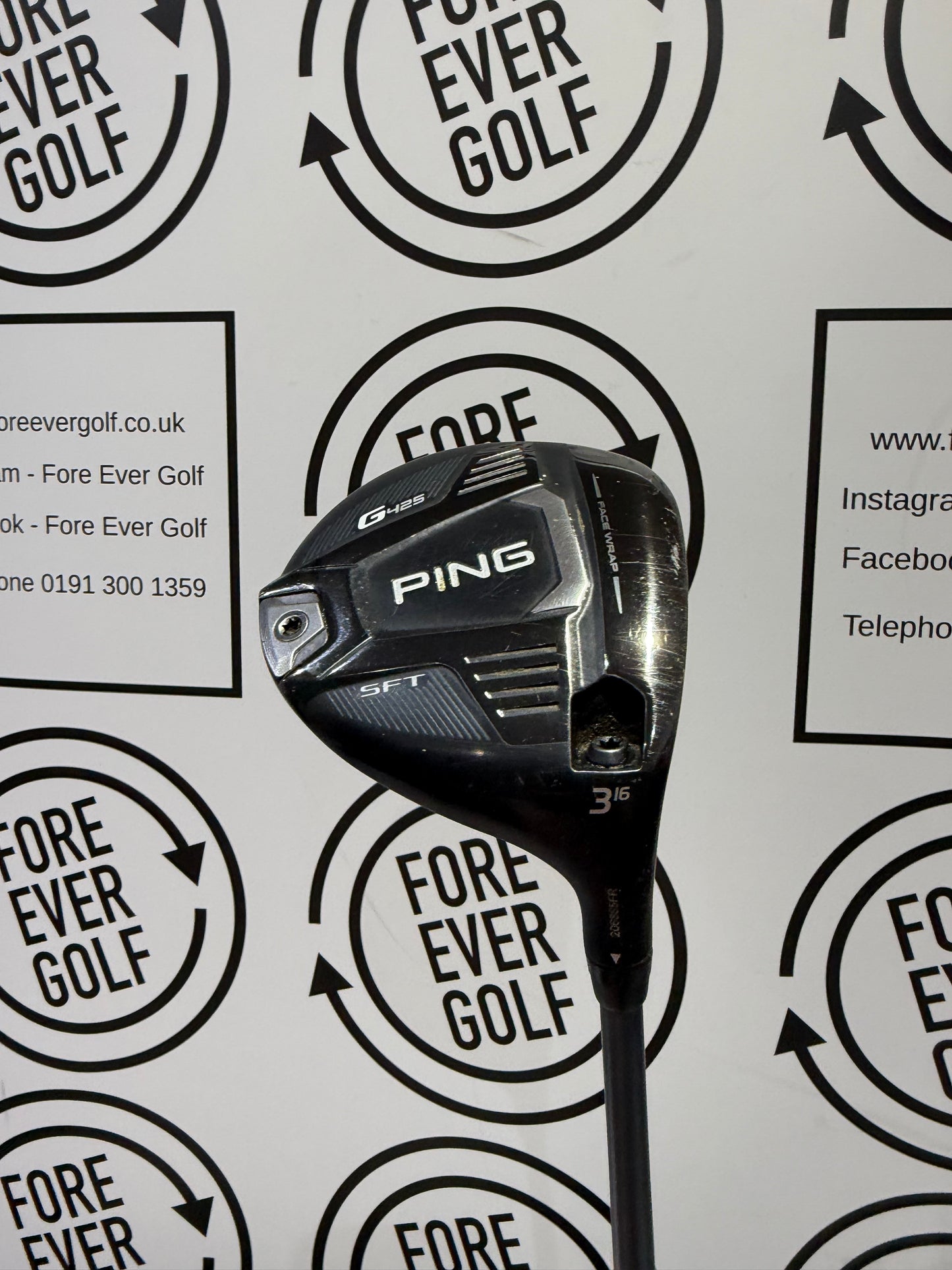 PING G425 SFT 3 WOOD / 16 Deg / Mens RH / 65g Reg Flex / GOOD USED