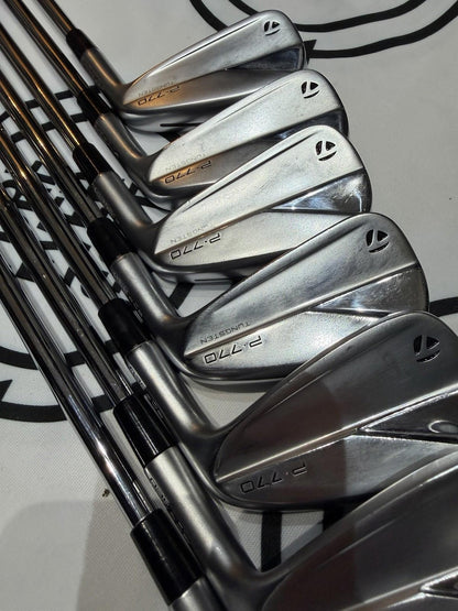 TAYLORMADE P770 (2023) IRONS / 4 - PW / RH / 100g Stiff Flex / GOOD USED