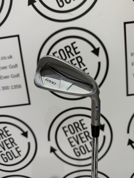 PING i200 4 IRON / Blue Dot / Stiff Flex / Mens RH / GOOD USED