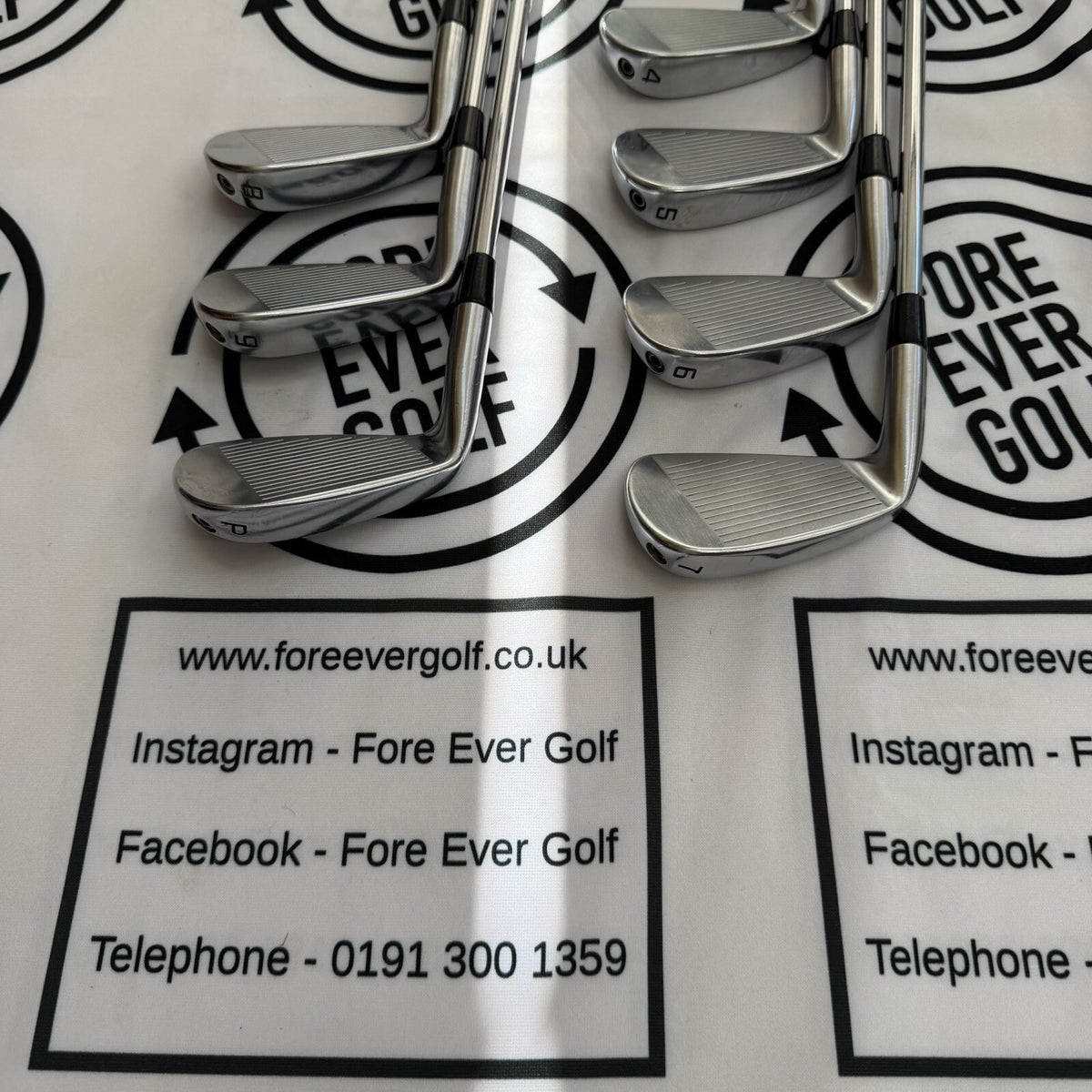 COBRA FORGED TEC ONE LENGTH IRONS (2023) / 4 - PW / 90g Reg Flex / RH / GOOD