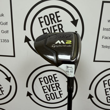 TAYLORMADE M2 3 WOOD HL / 16.5 Deg / Mens RH / 60g Reg Flex / OK USED