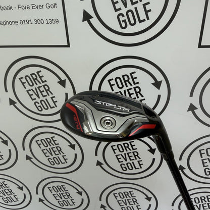 TAYLORMADE STEALTH PLUS+ 4 HYBRID / 22 Deg / RH / 80g Stiff Flex / GOOD USED