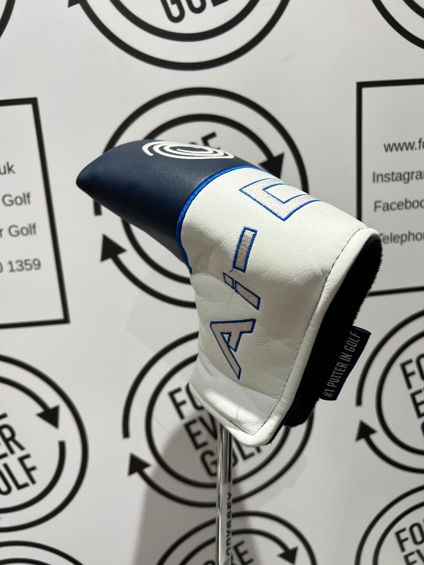 ODYSSEY A.i ONE SQUARE 2 SQUARE DOUBLE WIDE PUTTER / RH / 34”
