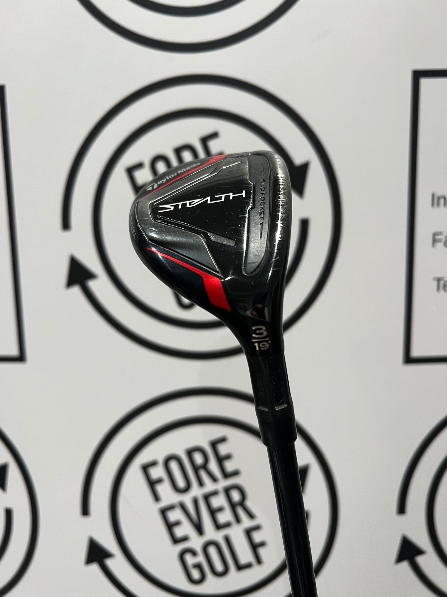 TAYLORMADE STEALTH 3 HYBRID / 19 Deg / 60g Reg Flex