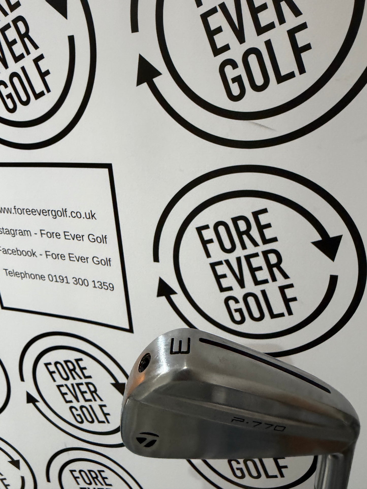 TAYLORMADE P770 (2024) / 3 IRON / Project X 6.5 X-Stiff Flex