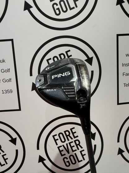 PING G425 MAX 3 WOOD / 14.5 Degree / Mens RH / 65g Reg Flex