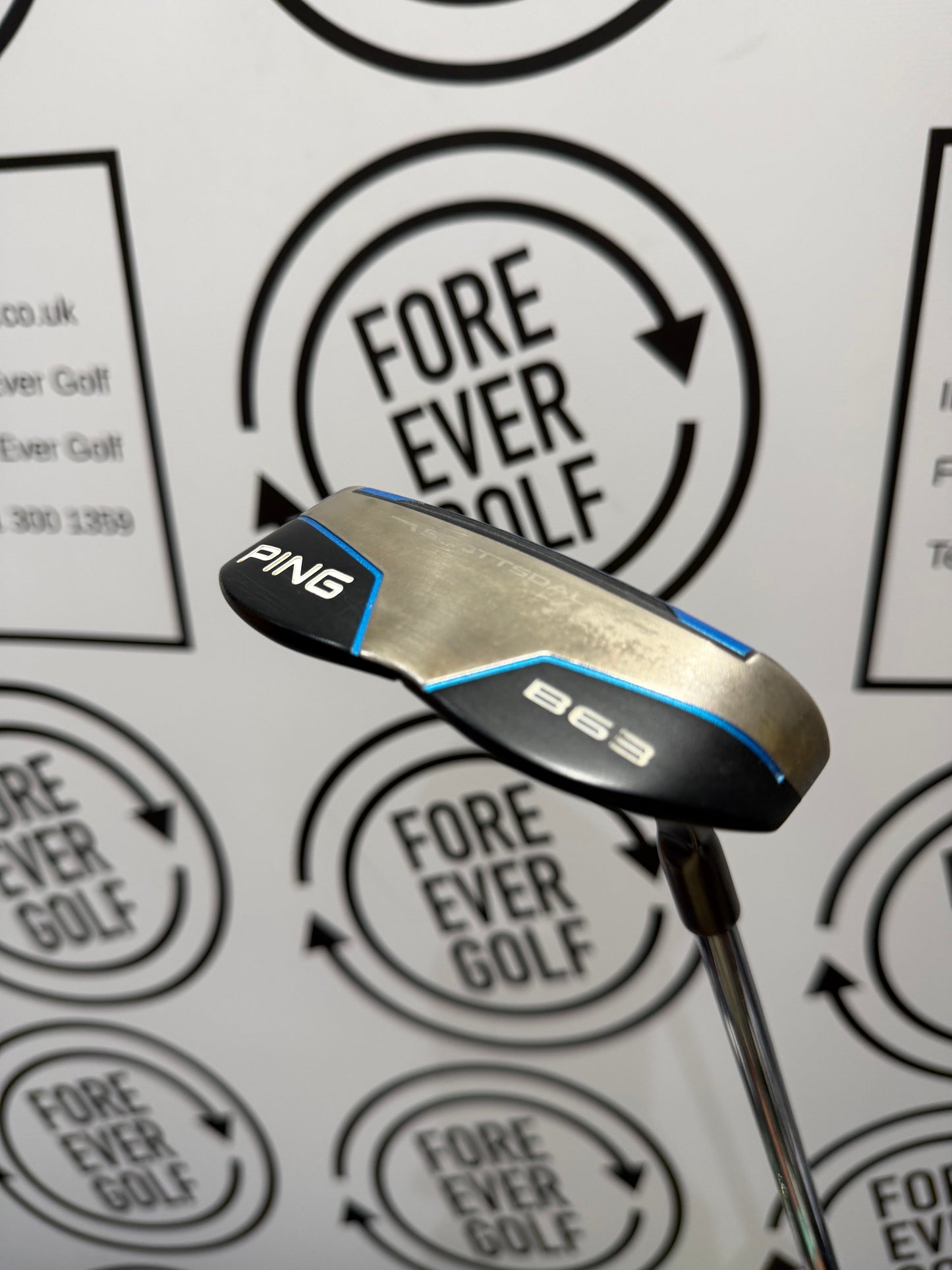 PING SCOTTSDALE (2025) B63 PUTTER / 34” / RH