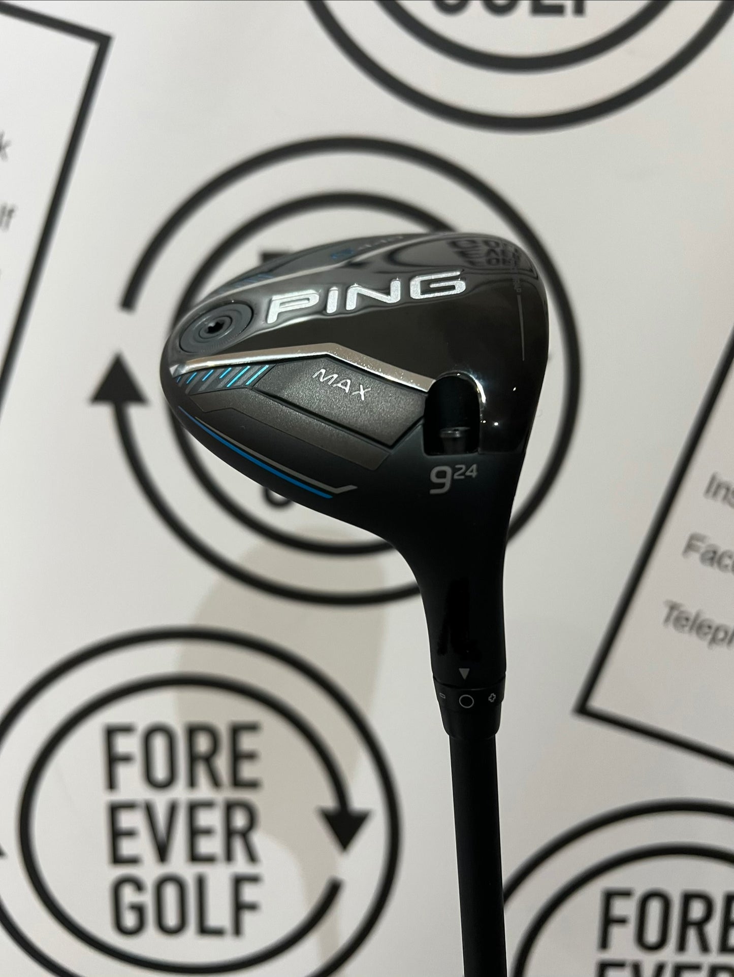 PING G440 MAX 9 WOOD / 24 Degree / RH / 65g Reg Flex