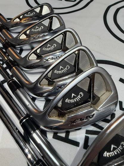 CALLAWAY APEX 21 IRONS / 5 - AW / Mens RH / 115g X-Stiff Flex