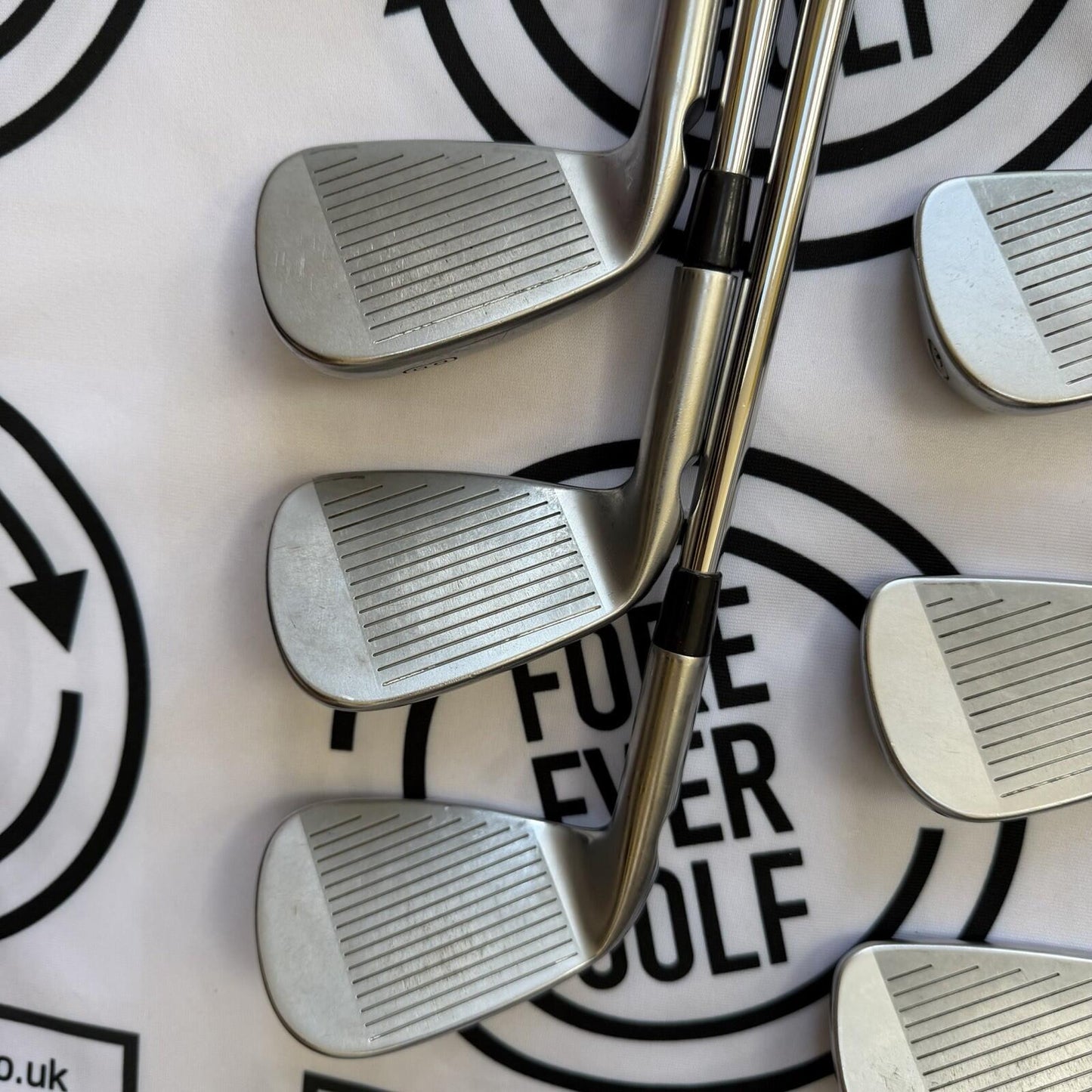 PING i500 IRONS / 5 - PW / Mens RH / Black Dot / RH / 125g X-Stiff Flex / GOOD