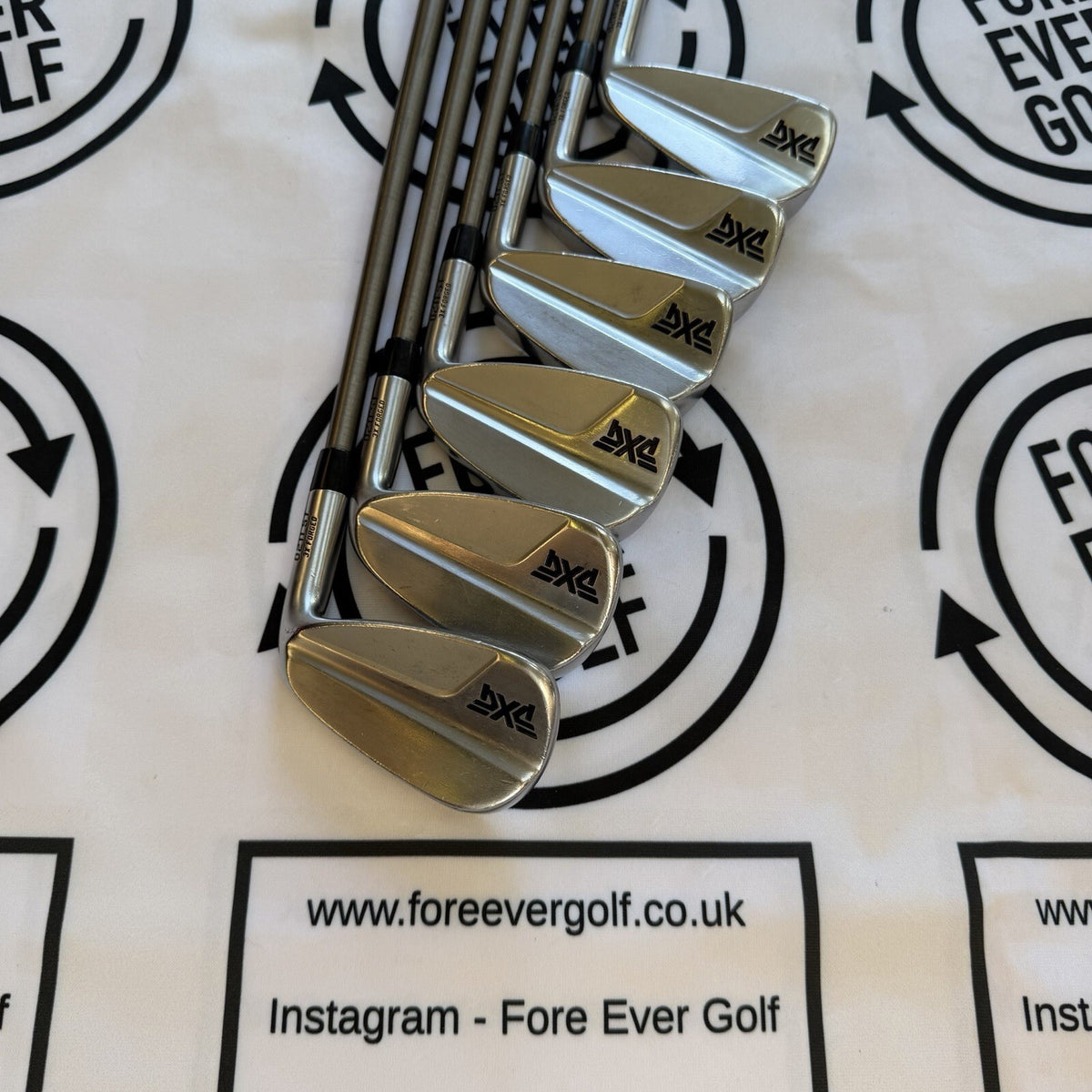 PXG 0211 ST IRONS / 5 - PW / 115g STEEL FIBER Shafts / RH / GOOD USED