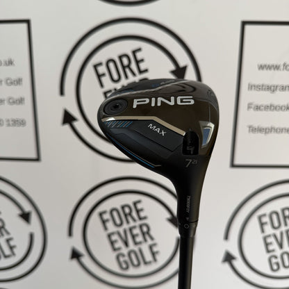 PING G440 MAX 7 WOOD / 21 Degree / RH / 65g Stiff Flex / MINT USED