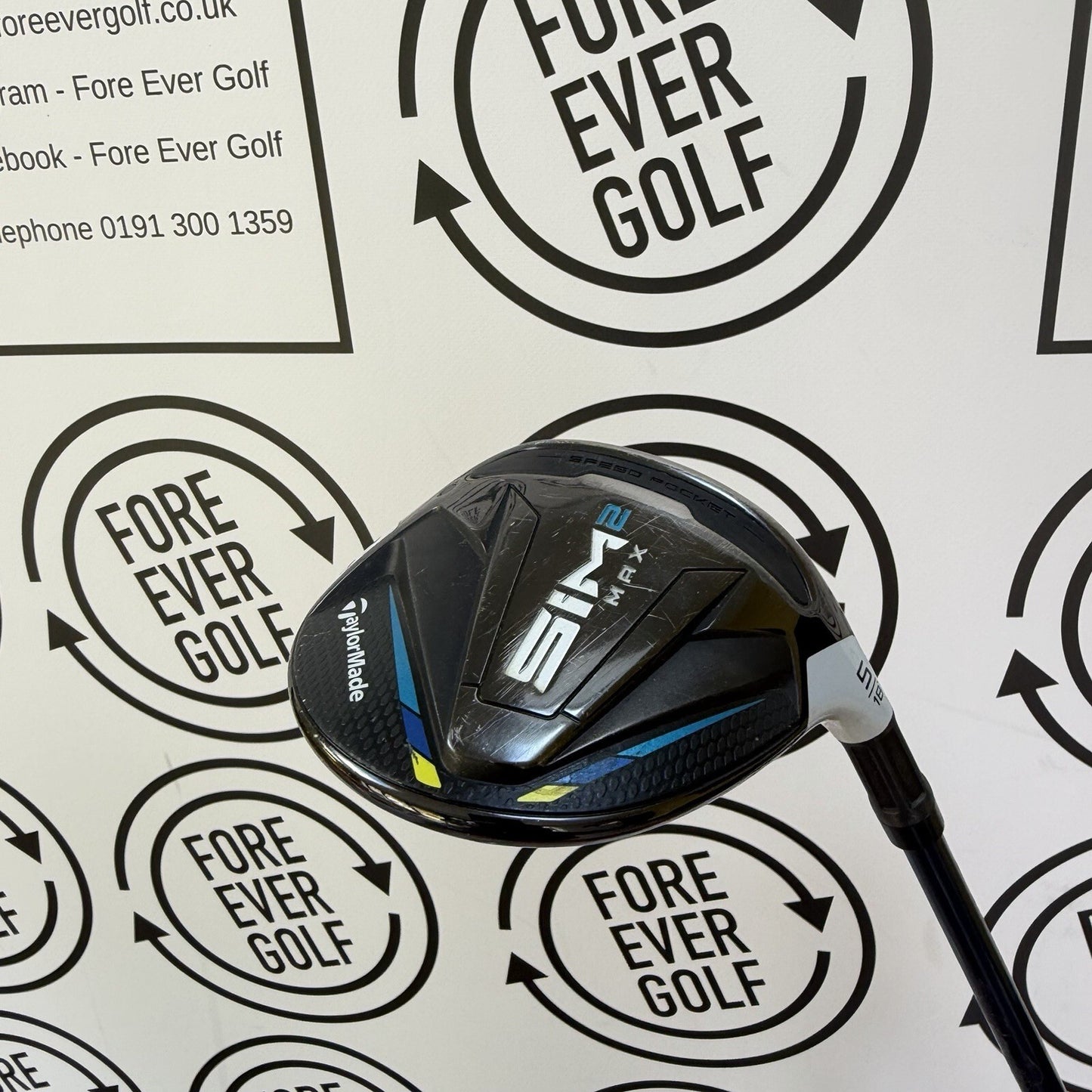 TAYLORMADE SIM2 MAX 5 WOOD / 18 Deg / 60g Stiff Flex / GOOD USED