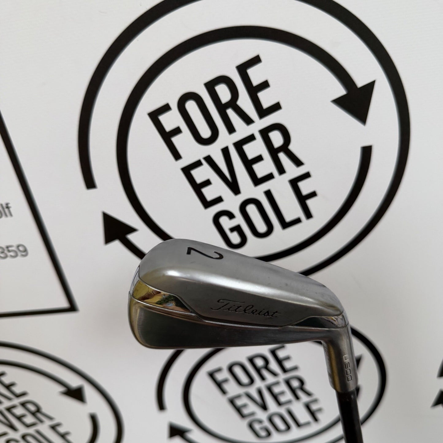 TITLEIST U500 2 IRON / Mens RH / 90g Stiff Flex / GOOD USED