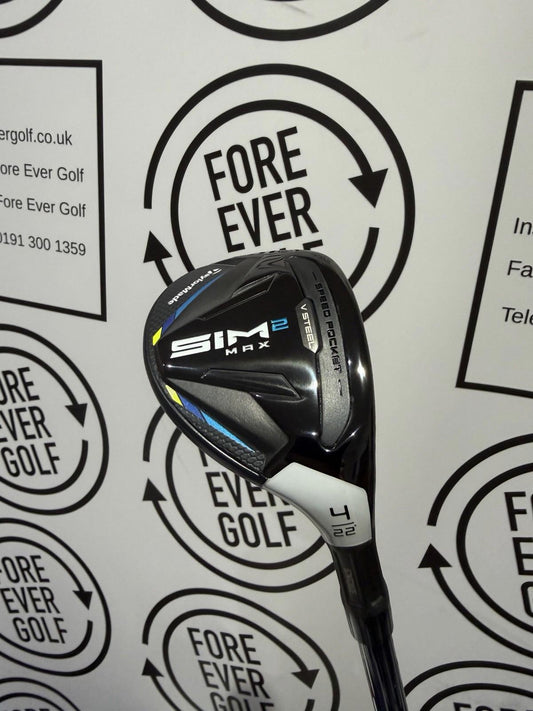 TAYLORMADE SIM2 MAX 4 HYBRID / 22 Degree / RH / 60g Reg Flex / NEW