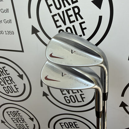 NIKE XEX GROOVES WEDGE SET / 56 & 60 / RH / Wedge Flex / GOOD USED