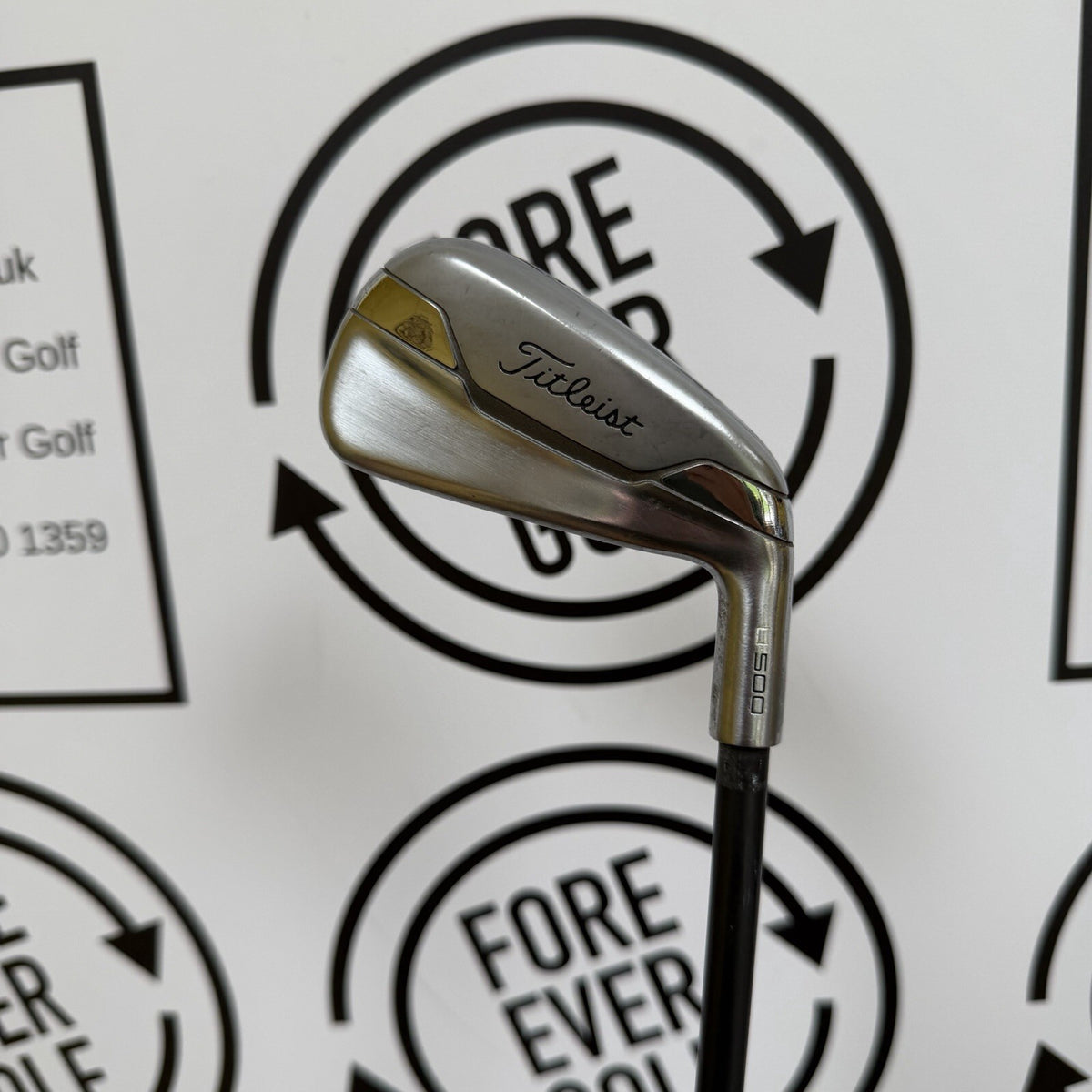 TITLEIST U500 2 IRON / Mens RH / 90g Stiff Flex / GOOD USED