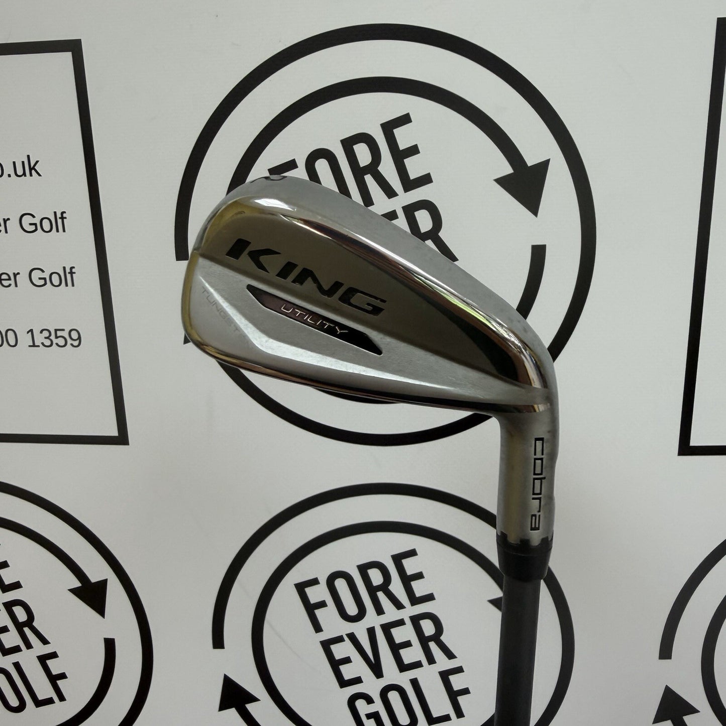 COBRA KING UTILITY 2 IRON (2021) / 17.5 Deg / RH / 90g Stiff Flex / GOOD USED