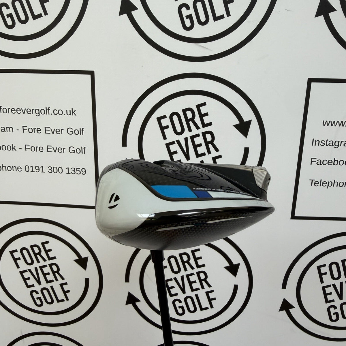 TAYLORMADE SIM DRIVER / 8 Deg / Mens RH / 50g Stiff Flex / GOOD USED
