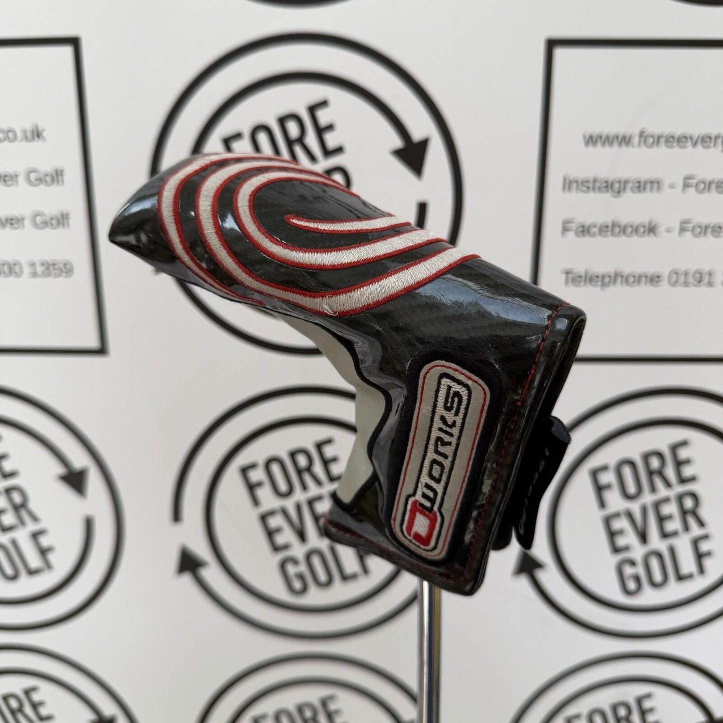 ODYSSEY O-WORKS BLACK 1WS PUTTER / 35” / Mens RH / V.GOOD USED