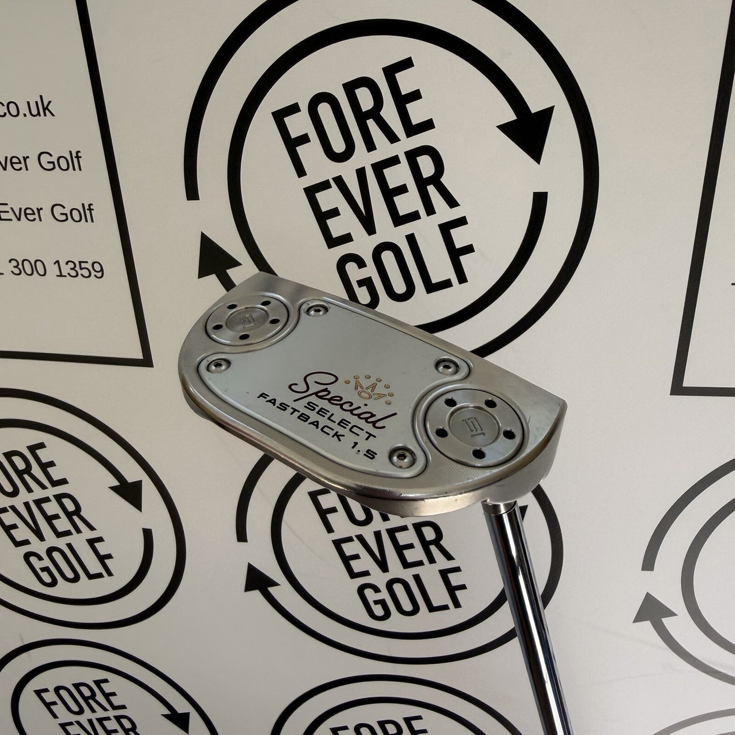 SCOTTY CAMERON SPECIAL SELECT FASTBACK 1.5 Putter / 34” / RH / GOOD USED