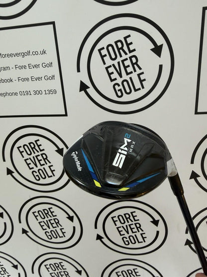 TAYLORMADE SIM2 MAX 3 WOOD / 15 Degree / Mens RH / 50g Reg Flex / V.GOOD USED