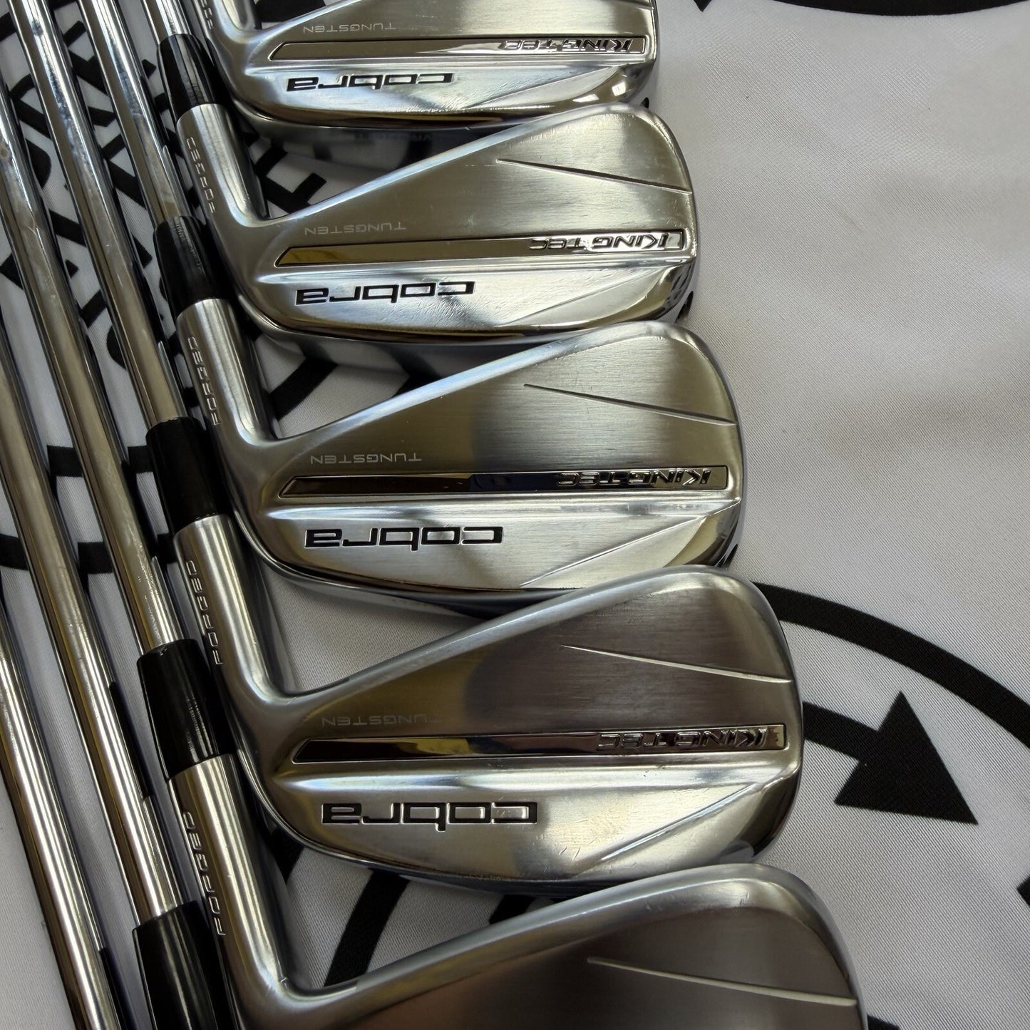 COBRA KING TEC IRONS (2025) / 4 - PW / Mens RH / 105g Stiff Flex / V.GOOD USED