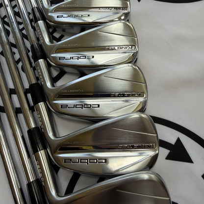 COBRA KING TEC IRONS (2025) / 4 - PW / Mens RH / 105g Stiff Flex / V.GOOD USED
